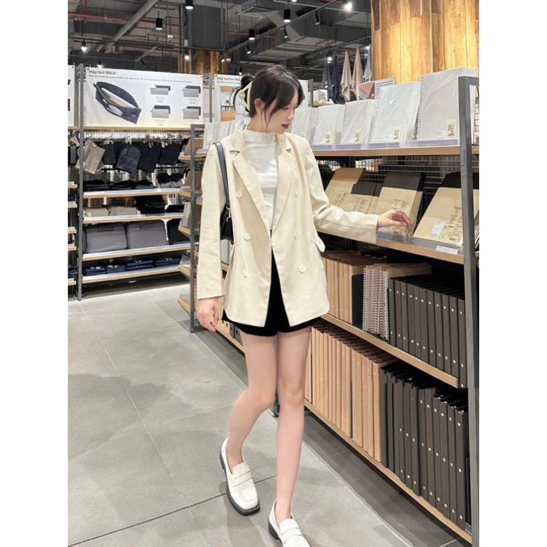 Áo blazer nữ hai lớp phong cách hàn quốc AO29