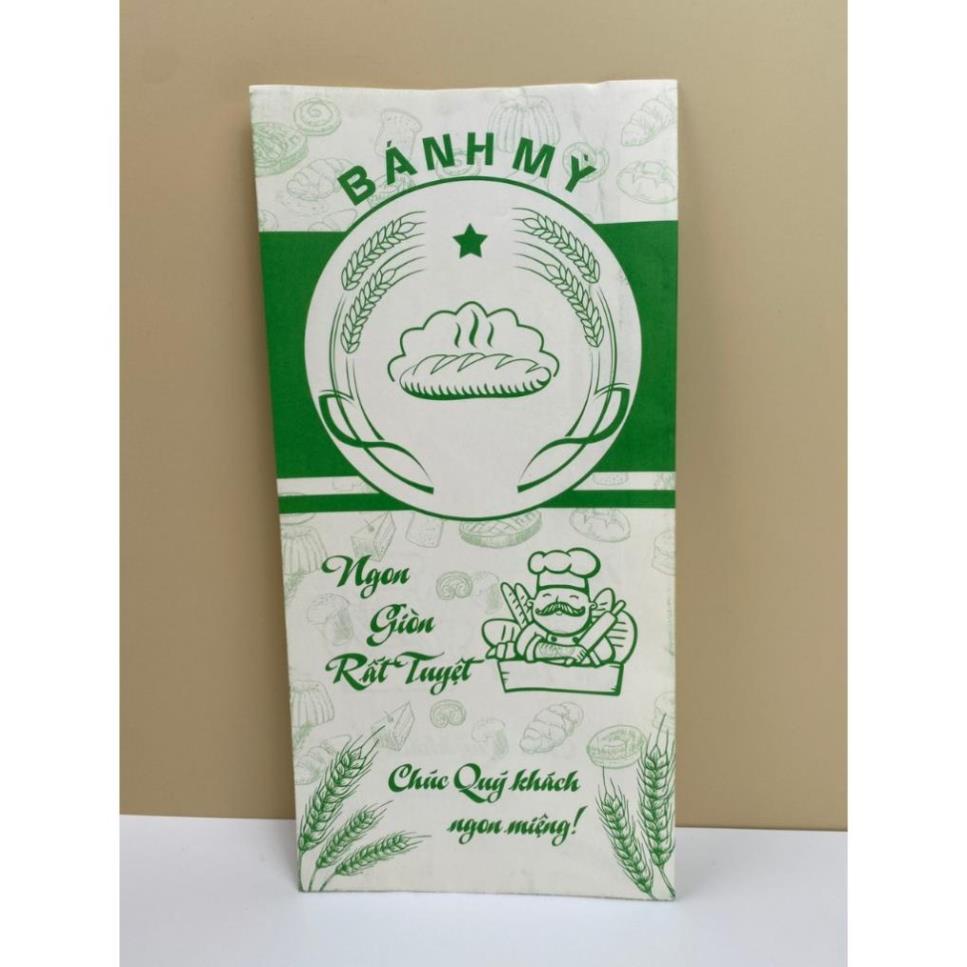 set 500 vỏ túi đựng bánh mì pate giá cực rẻ size 12*23 in MH