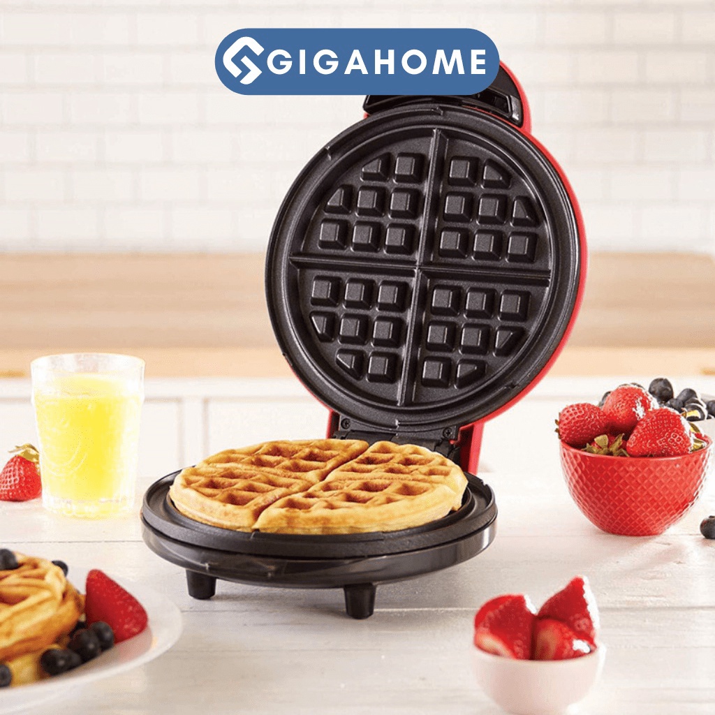 Máy Nướng Bánh Tổ Ong, Crepe GIGAHOME - Chống Dính Cao Cấp 8409