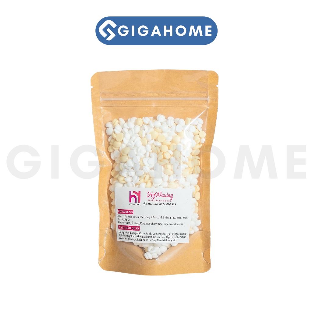 Sáp Wax Lông Mix Cream + Sữa Dừa Cao Cấp Dành Cho Da Nhạy Cảm, Wax Bikini GIGAHOME