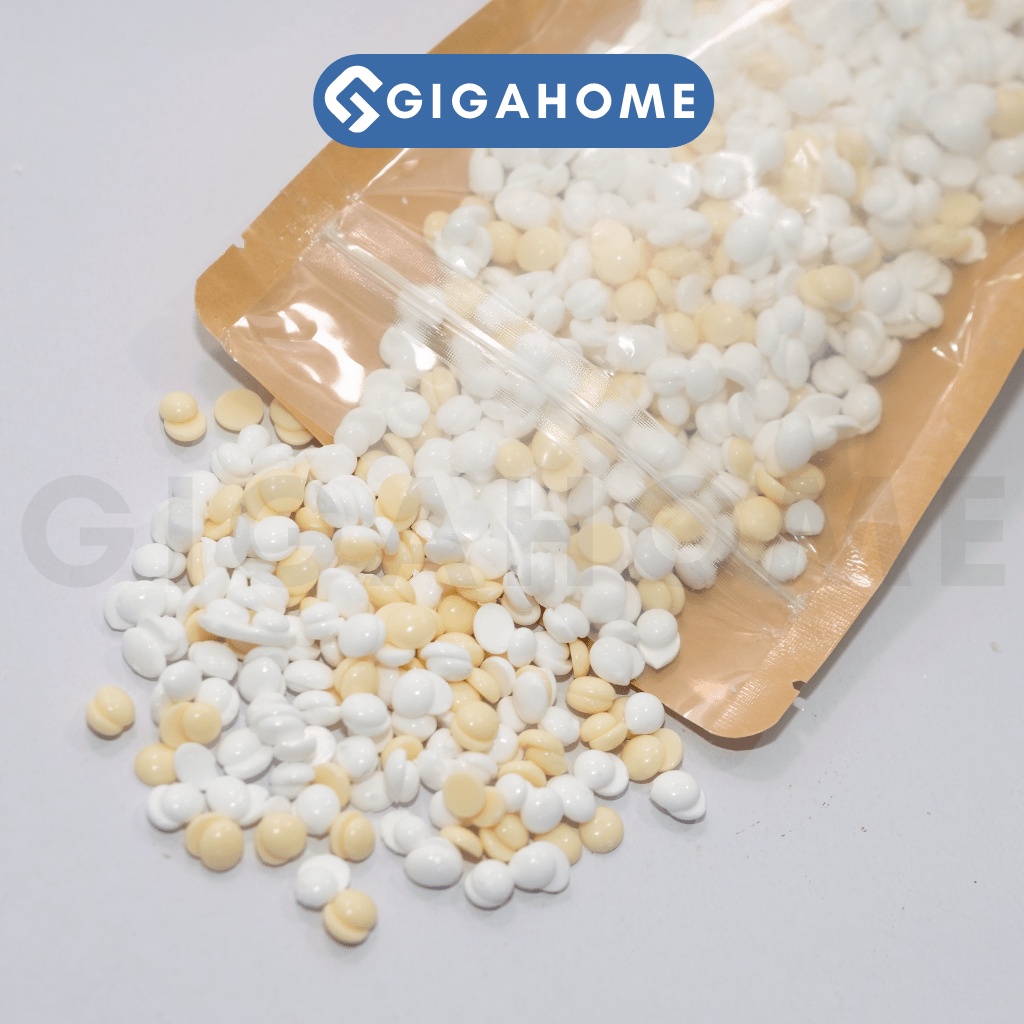 Sáp Wax Lông Mix Cream + Sữa Dừa Cao Cấp Dành Cho Da Nhạy Cảm, Wax Bikini GIGAHOME