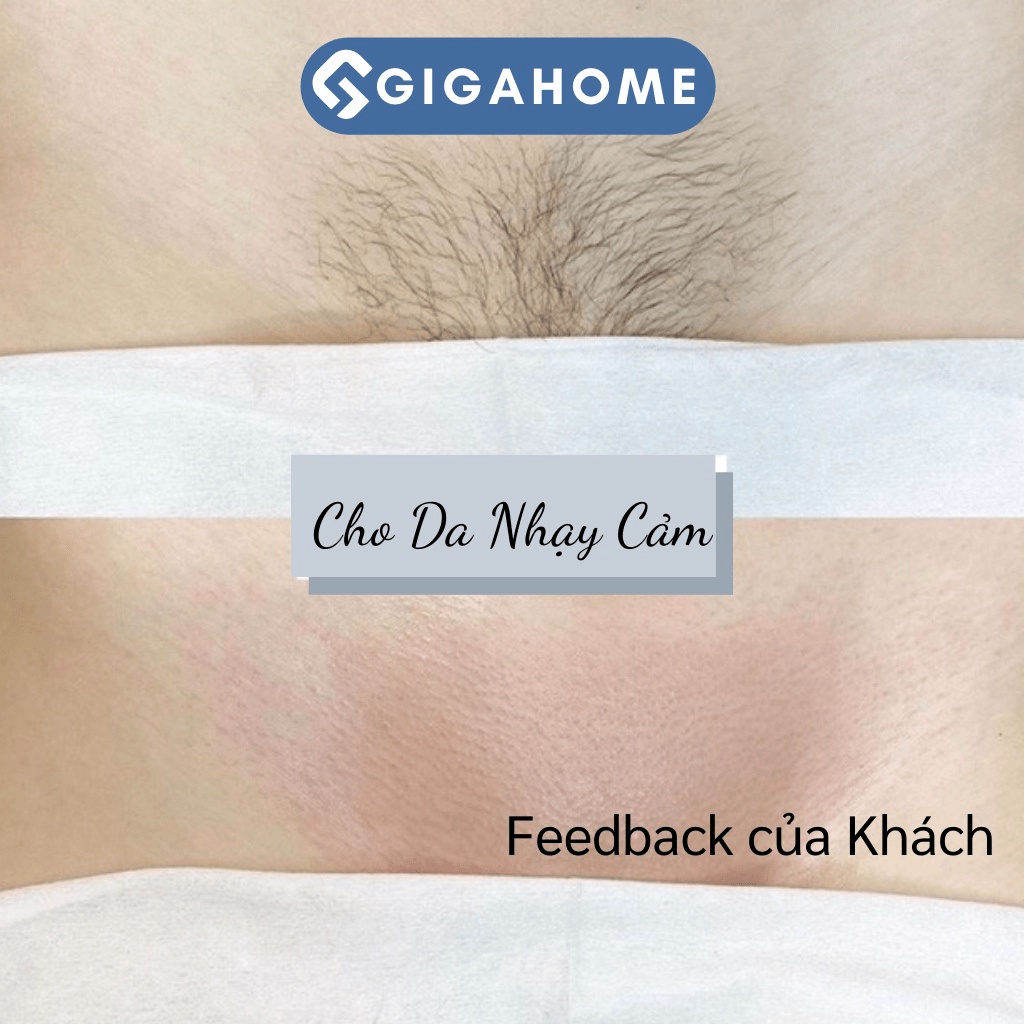 Túi 100gr Sáp Wax Lông Nhũ Ánh Tím Hương Kẹo, Siêu Bám Lông Tới 98% GIGAHOMEVN 1010