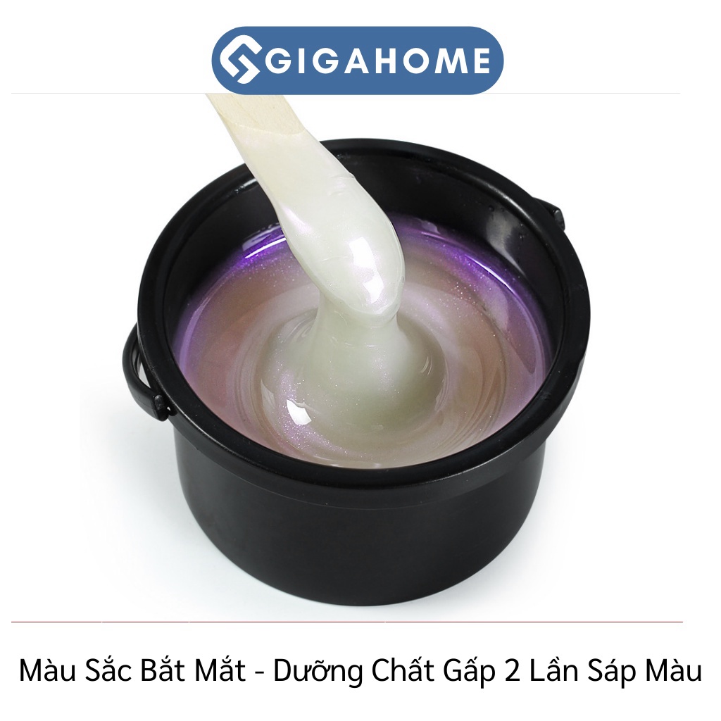 Túi 100gr Sáp Wax Lông Nhũ Ánh Tím Hương Kẹo, Siêu Bám Lông Tới 98% GIGAHOMEVN 1010