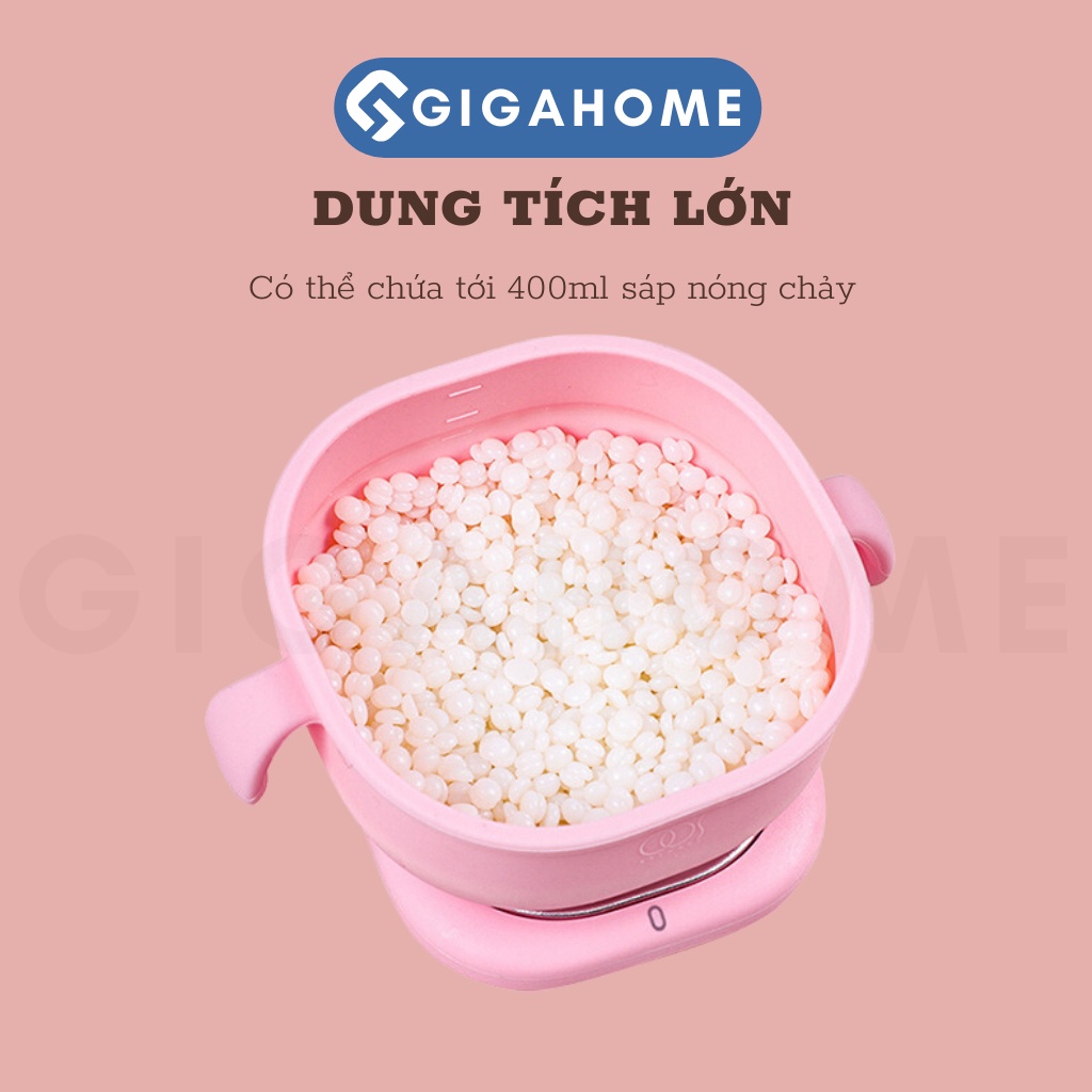 Nồi Nấu Sáp Wax Lông Silicone Chống Dính Có Thể Gấp Gọn, Dễ Dàng Mang Theo GIGAHOME 1092