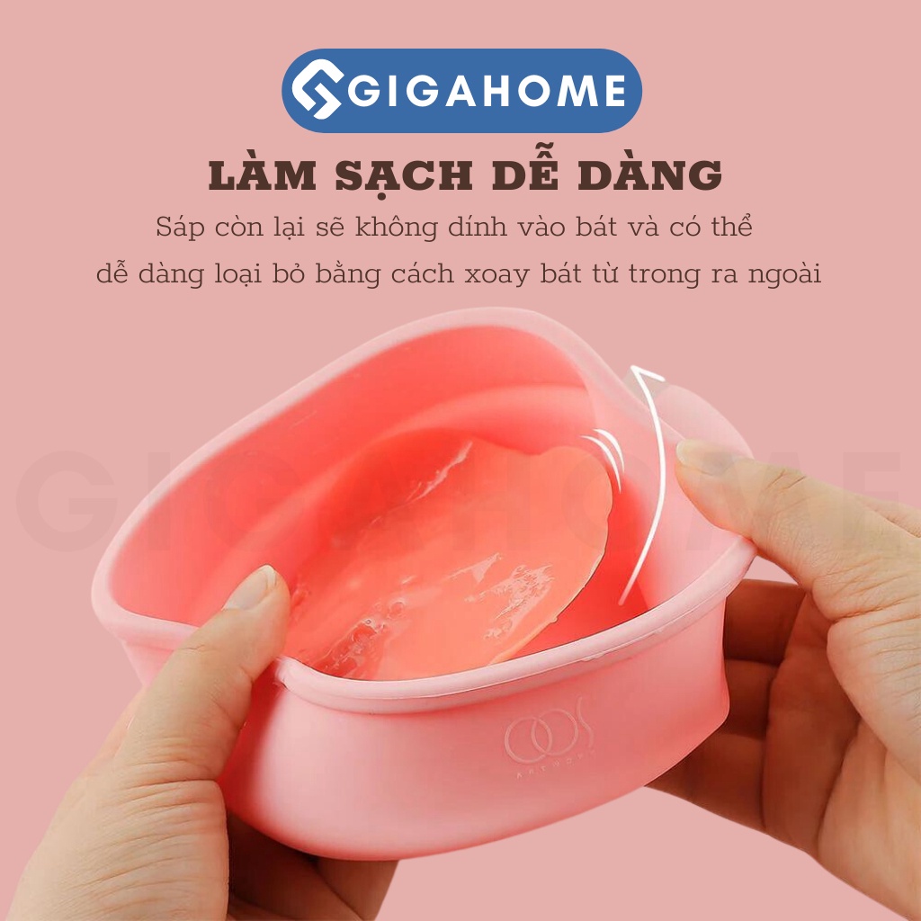 Nồi Nấu Sáp Wax Lông Silicone Chống Dính Có Thể Gấp Gọn, Dễ Dàng Mang Theo GIGAHOME 1092