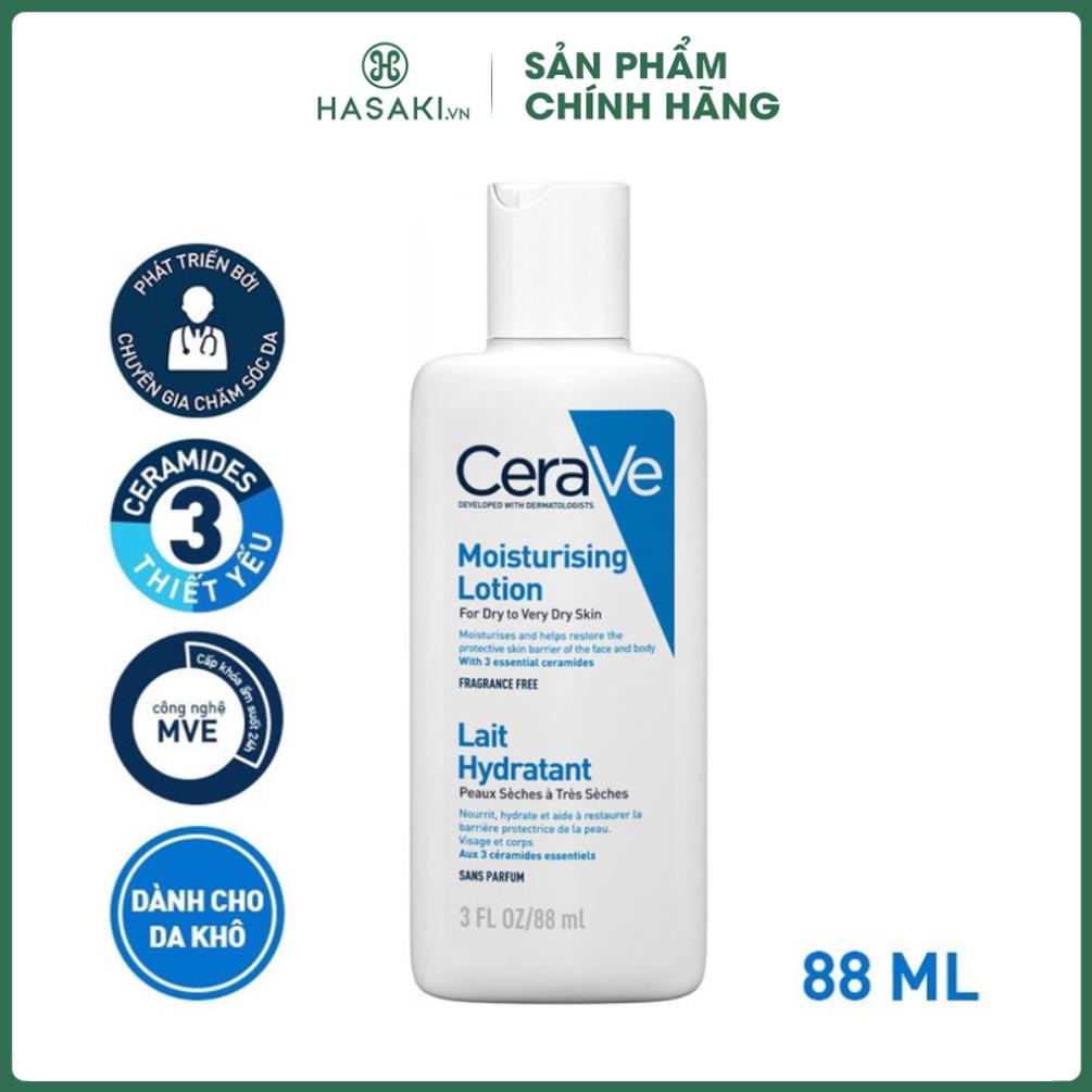 Kem dưỡng ẩm toàn thân  Cerave Moisturizing 340g
