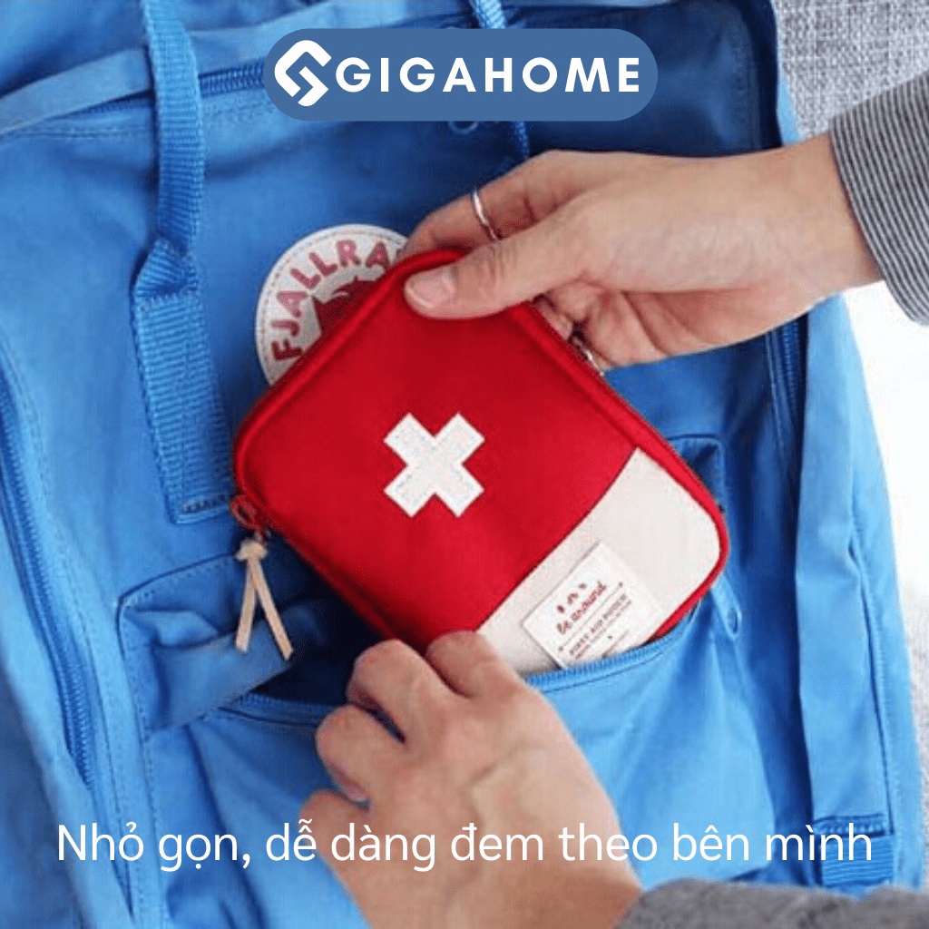 Túi Y Tế Mini Đựng Dụng Cụ Y Tế - Dụng Cụ Sơ Cứu GIGAHOME Nhỏ Gọn 7606