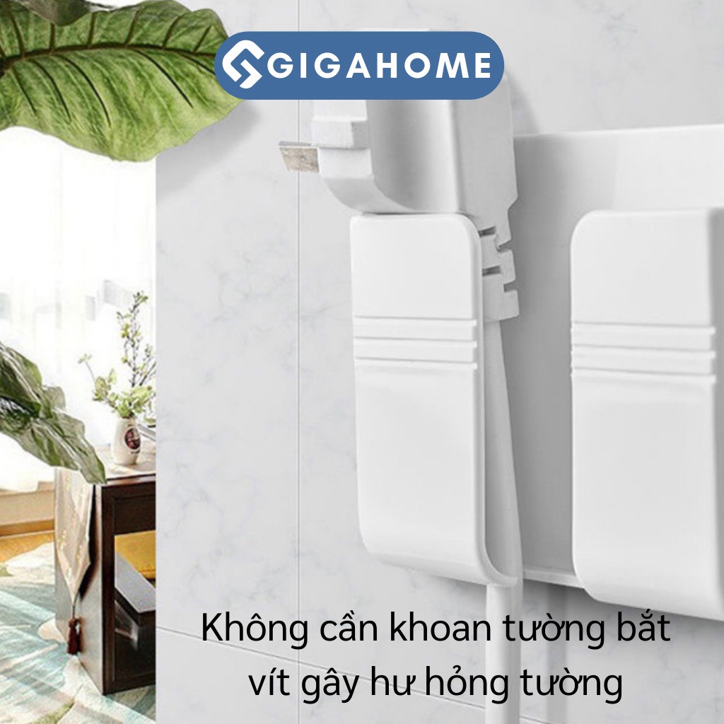 Kệ Dán Tường Đa Năng GIGAHOMEVN Tiện Lợi Cho Việc Để Remote, Đỡ Điện Thoại Khi Sạc 9910