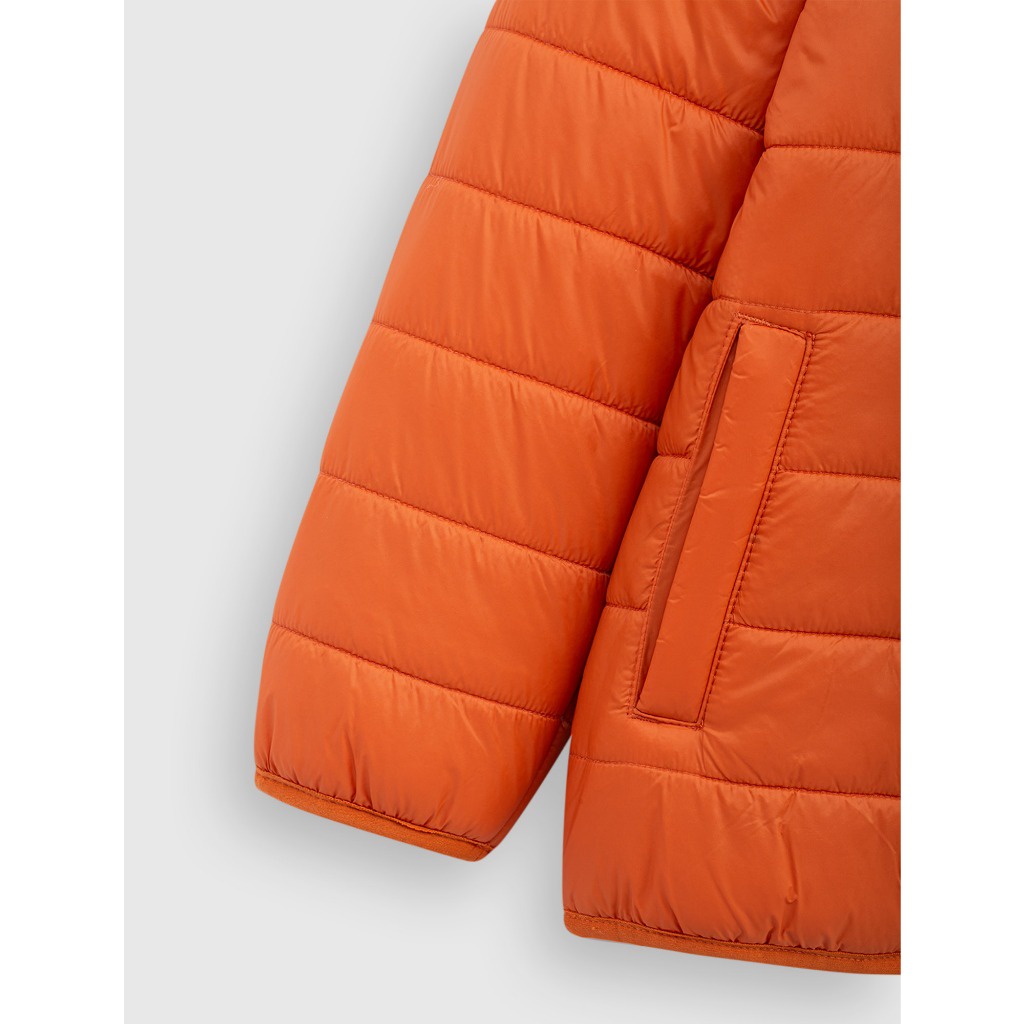 Áo khoác chần bông unisex trẻ em CANIFA có mũ hai lớp siêu nhẹ 3OT23W006