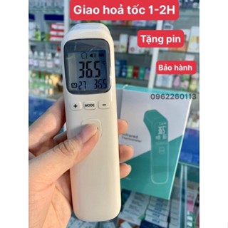 Tặng Pin - Nhiệt kế điện tử hồng ngoại đo trán - Súng Đo Nhệt Độ Cơ Thể CK