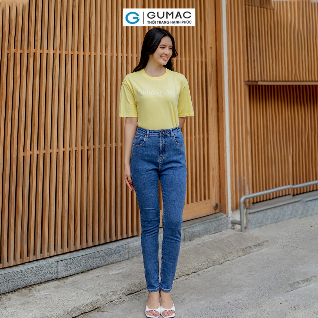 Quần Jeans slim thời trang GUMAC QJD06051