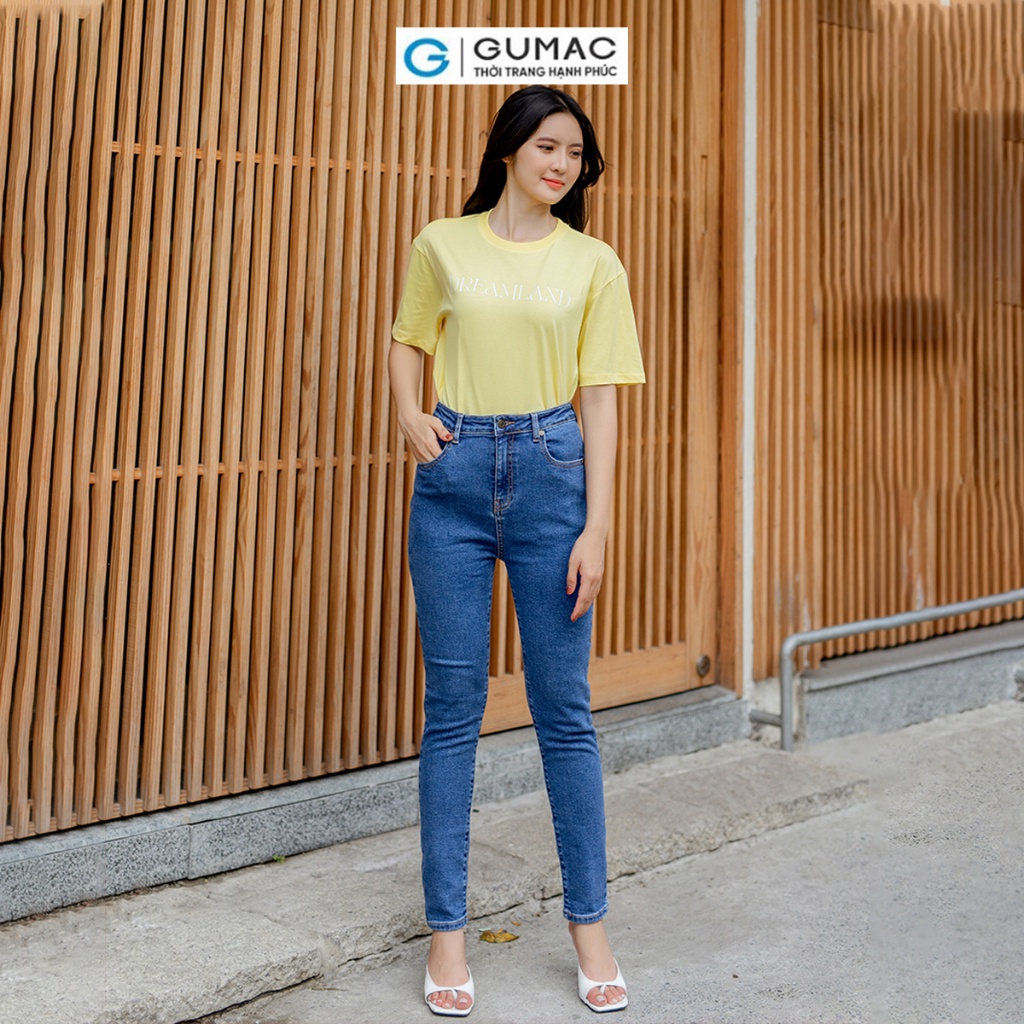 Quần Jeans slim thời trang GUMAC QJD06051