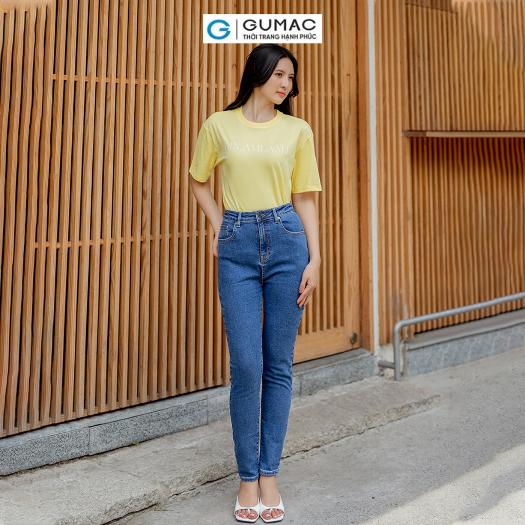 Quần Jeans slim thời trang GUMAC QJD06051