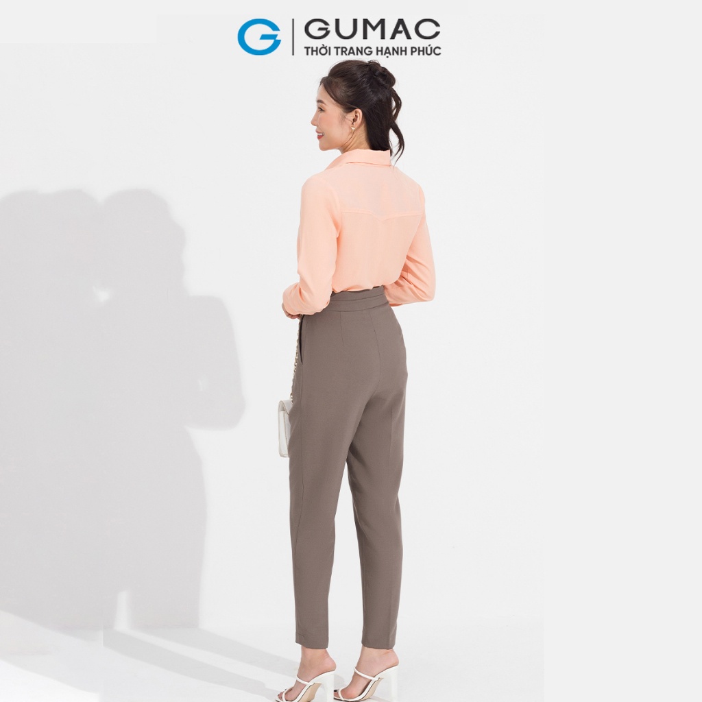 Áo sơ mi đô kiểu GUMAC AD05050