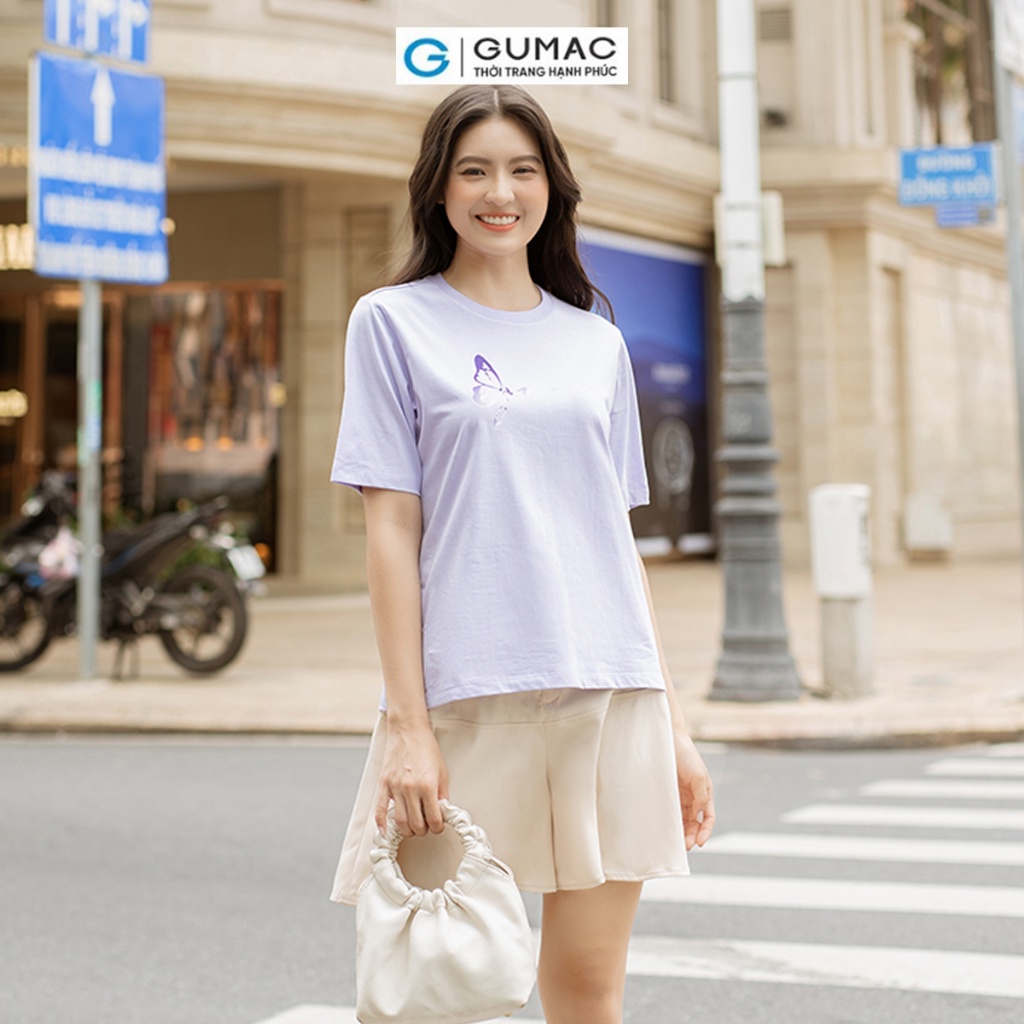 Quần short dáng loe thời trang GUMAC QD07068