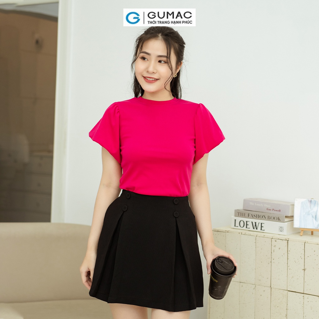 Quần váy đính nút GUMAC QD08057