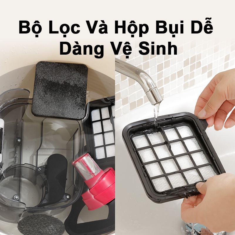 Máy Hút Bụi Dạng Hộp Panasonic MC-CL607RN49 - Công suất 2100W - Công nghệ gió xoáy