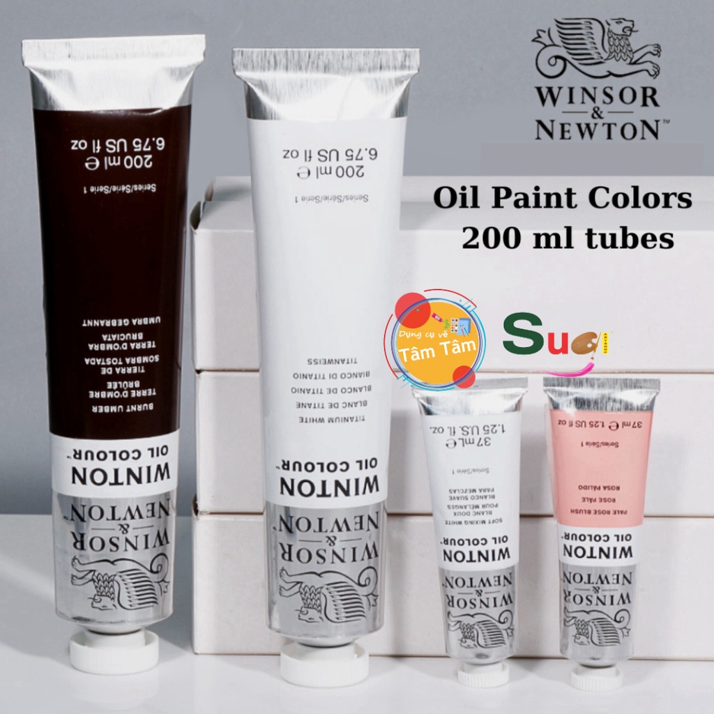 Màu sơn dầu Winsor & Newton Winton Tuýp Lớn 200ml