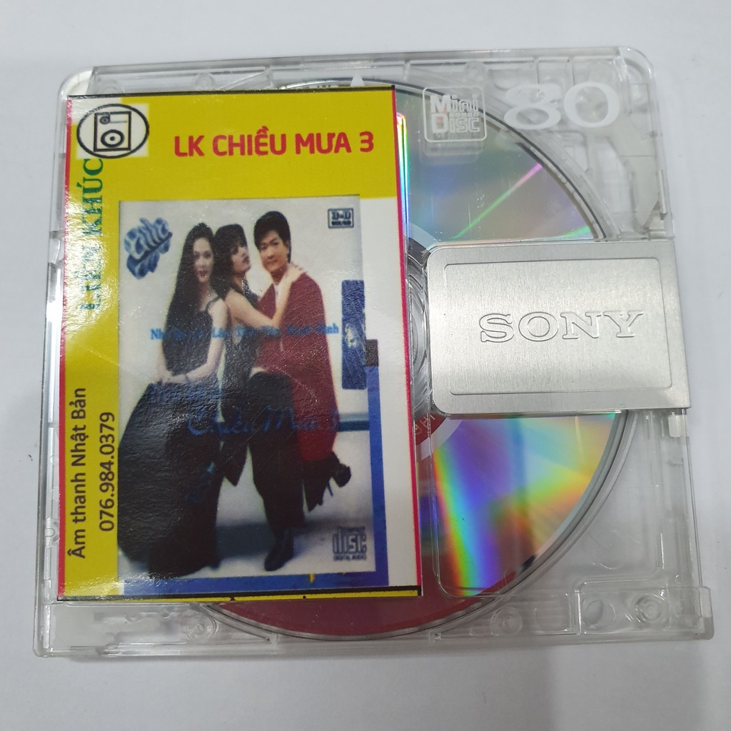 [MD] MD Liên Khúc Chiều Mưa 3 - Thiết bị lưu trữ MD Mini Disc nhạc vàng, nhạc trữ tình chất lượng ca