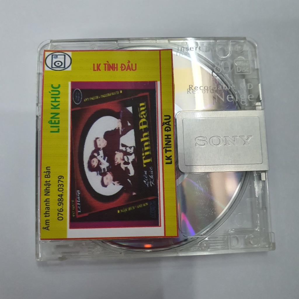 [MD] MD Liên Khúc Tình Đầu - Thiết bị lưu trữ MD Mini Disc nhạc vàng, nhạc trữ tình chất lượng cao
