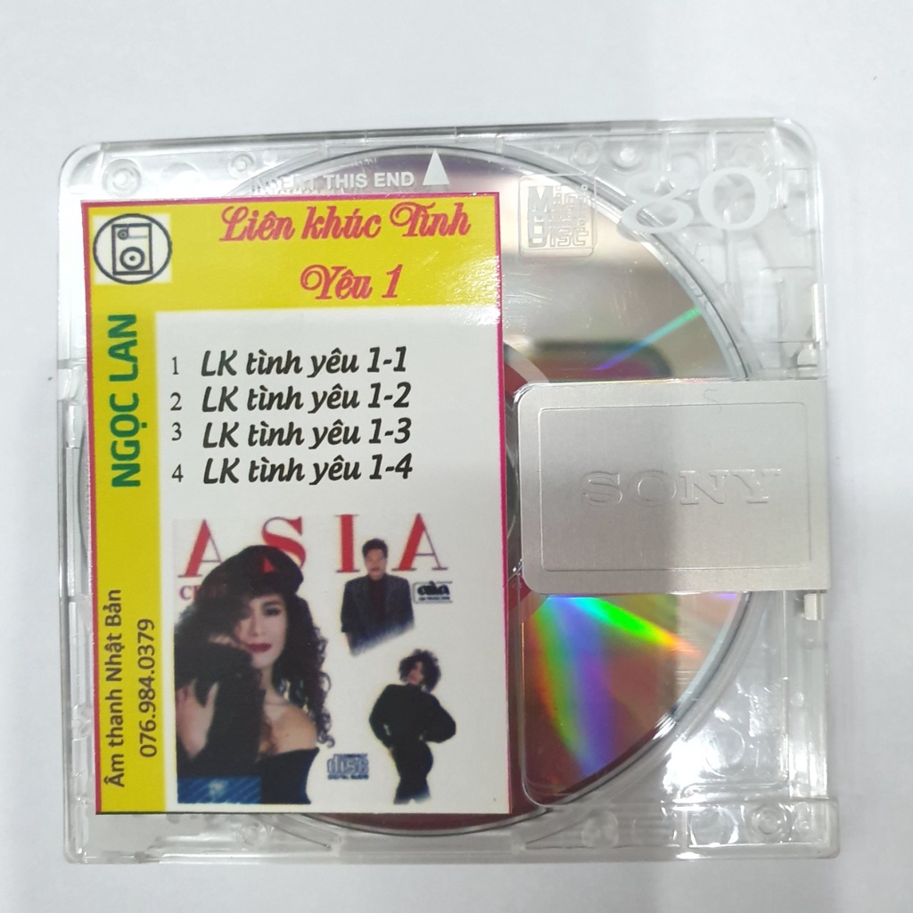 [MD] MD Liên Khúc Tình Yêu 1 - Thiết bị lưu trữ MD Mini Disc nhạc vàng, nhạc trữ tình chất lượng cao