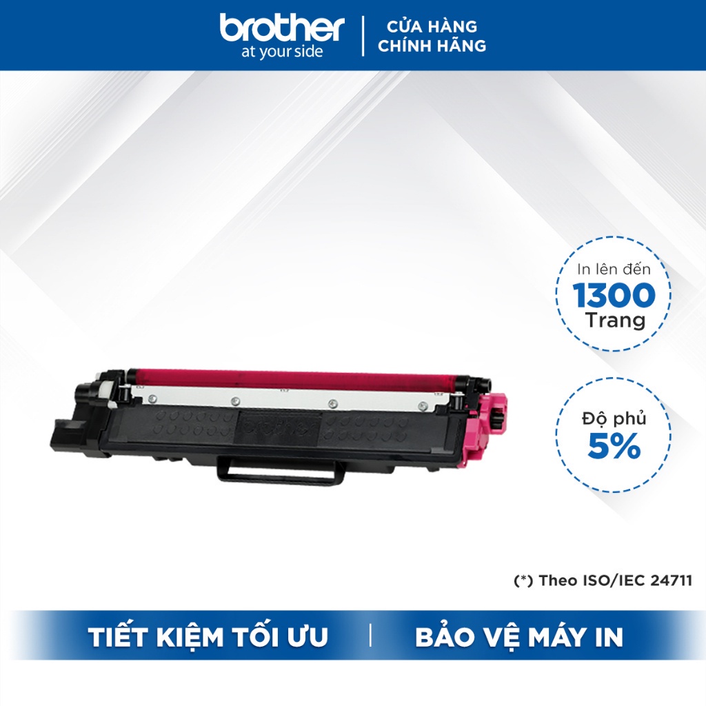 [Mã ELCL12 giảm 9% đơn 300K] Mực in laser màu Brother TN-263M (hồng) cho máy in HL-L3230CDN/ DCP-L3551CDW