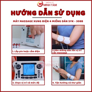 Máy massage xung điện trị liệu SYK-308B