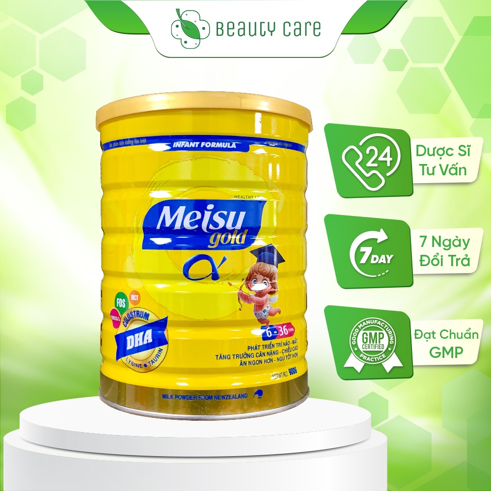 Sữa Bột Mejsu Gold Hỗ Trợ Tăng Trưởng Chiều Cao Giúp Trẻ Phát Triển Trí Não - 400g/900g