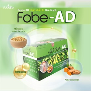 Gói Giảm Nhanh Triệu Chứng Đầy Hơi, Ợ Nóng Ợ Chua Trào Ngược Dạ Dày Fobe-AD