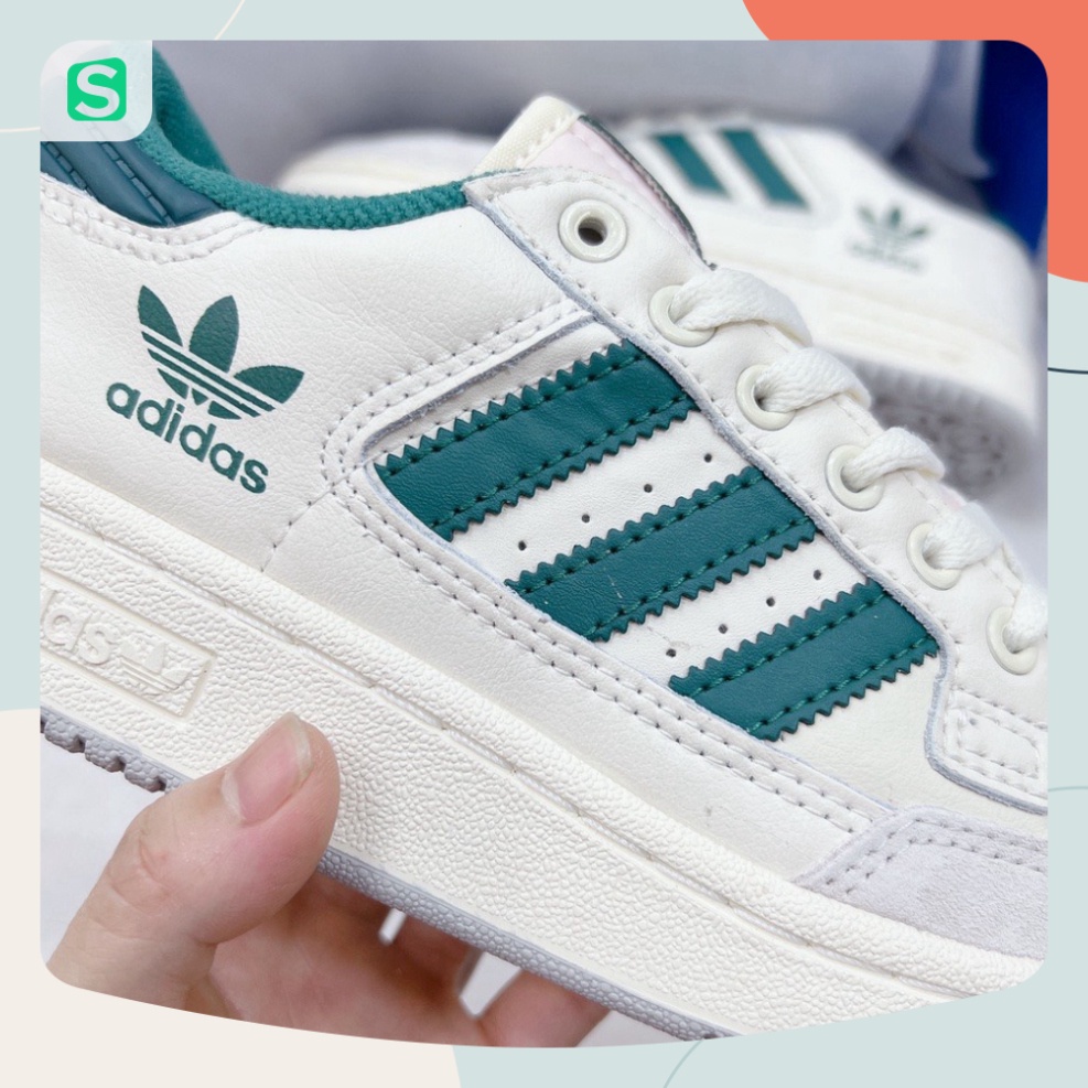 Giày Adidas Centennial 85 Low - Giày Thể Thao Adidas Nam Nữ 3 Sọc Màu Hot Xanh Lá, Đen, Trắng Cực Êm Chân Full Box Bill