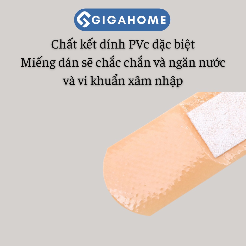 Hộp 100 Miếng Băng Y Yế Urgo 4 Loại GIGAHOME Chống Thấm Nước, Thoáng Khí 5228
