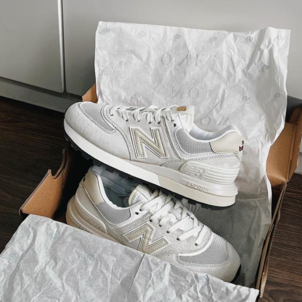 Giày Thể Thao New Balance NB574 V2 Xám Trắng Grey Newbalence Hot 2023, Giày Sneaker Nb 574 V2 Xám Trắng Chuẩn Sc Full pk