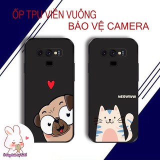 Ốp lưng samsung note 10 , note 10 plus , note 10+ tpu cạnh vuông | kind case ốp lưng bảo vệ camera