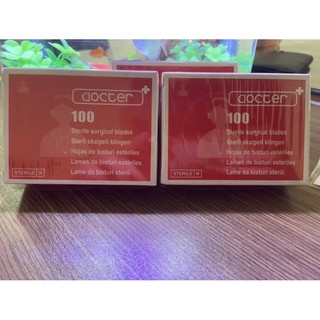 Da Số 11 - Dao Chích Mụn Hộp 100 cái
