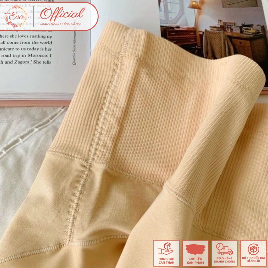 Quần lót nữ cạp cao gen bụng định hình có thanh chống cuộn cao cấp thấm hút mồ hôi