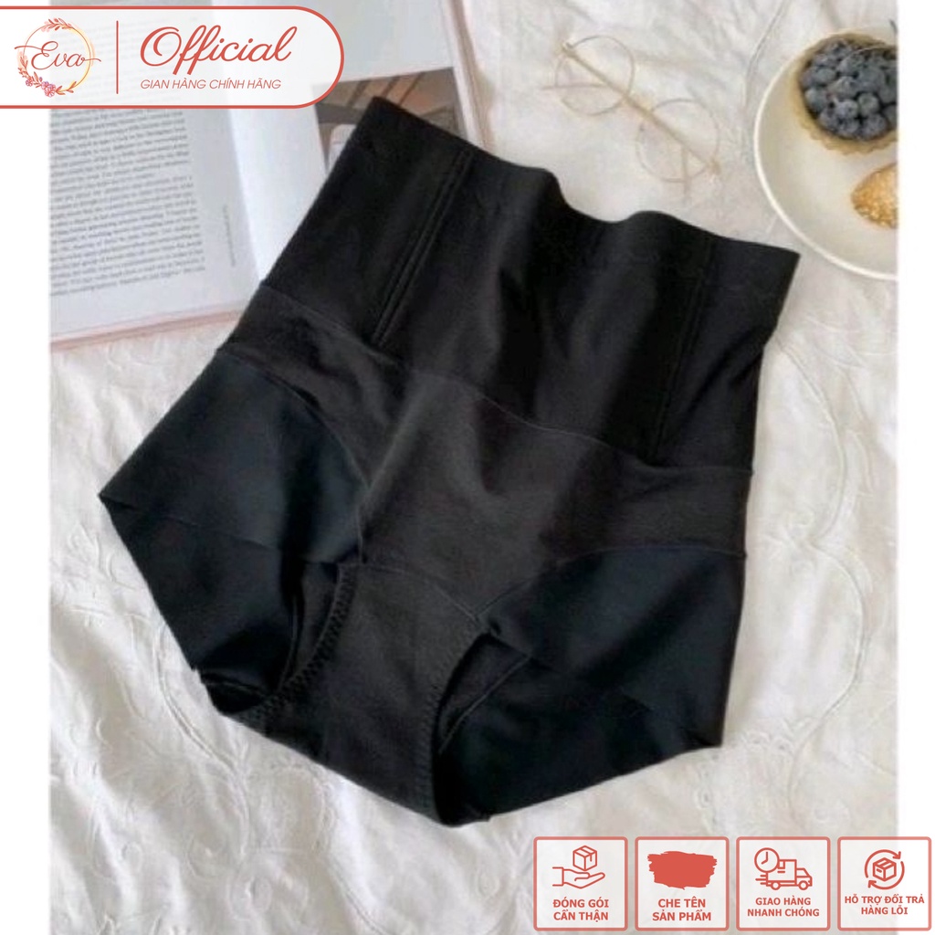 Quần lót nữ cạp cao gen bụng định hình có thanh chống cuộn cao cấp thấm hút mồ hôi