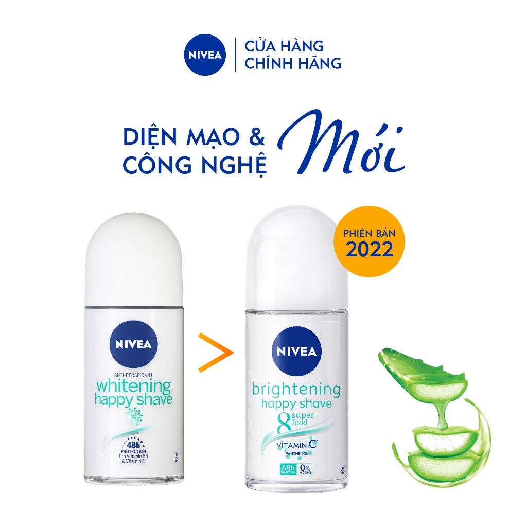 Lăn Ngăn Mùi NIVEA Sáng Mịn | Làm Dịu Da  - 83781