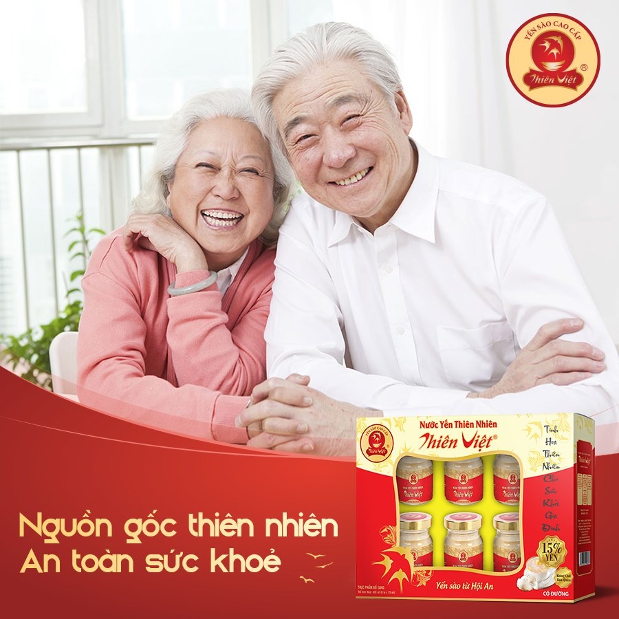 Nước Yến Sào Thiên Việt cao cấp 15% yến tổ