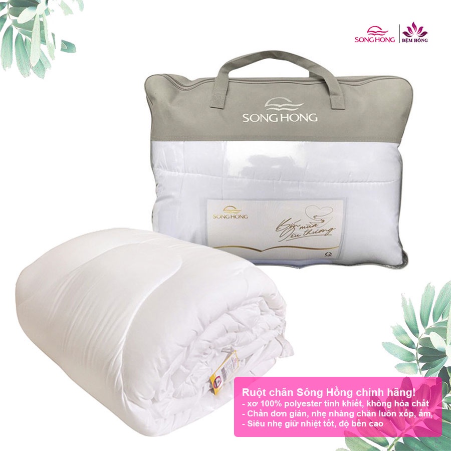Ruột Chăn Bông Sông Hồng Kháng Khuẩn Siêu Nhẹ, Siêu Mềm cao cấp | BigBuy360 - bigbuy360.vn