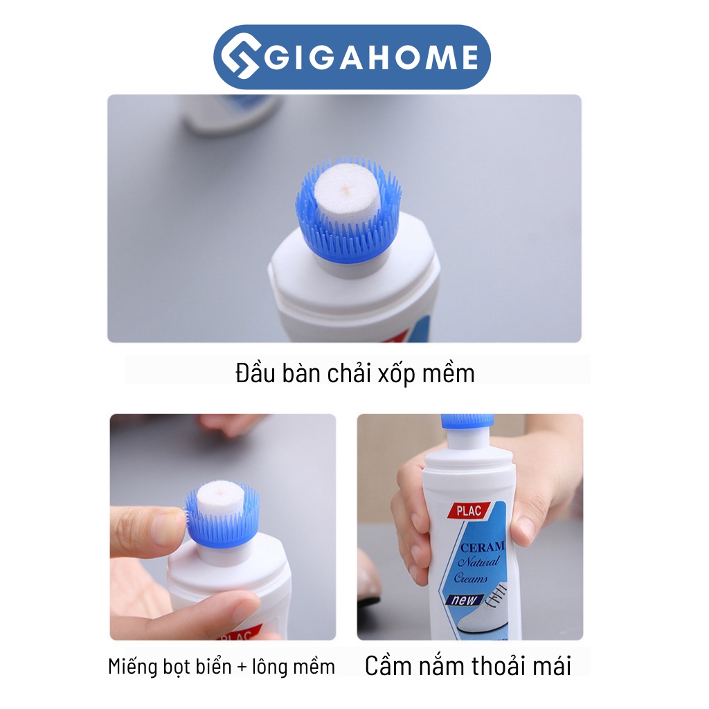 Chai Dung Dịch Vệ Sinh Và Tẩy Trắng Giày Nhanh Chóng GIGAHOME Với Đầu Chùi 4072