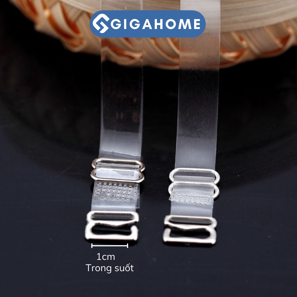 Dây Quai Áo Lót Ngực Trong Suốt GIGAHOMEVN Làm Tuef Nhựa Dẻo Siêu Dai, Siêu Bền 4256