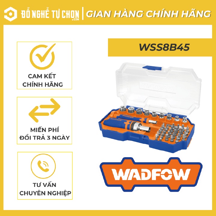 Bộ 43 chi tiết bắt vít WADFOW