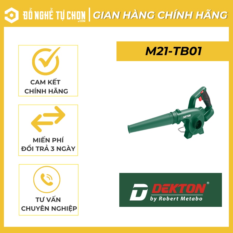 Máy Thổi Dùng Pin Dekton M21-TB01