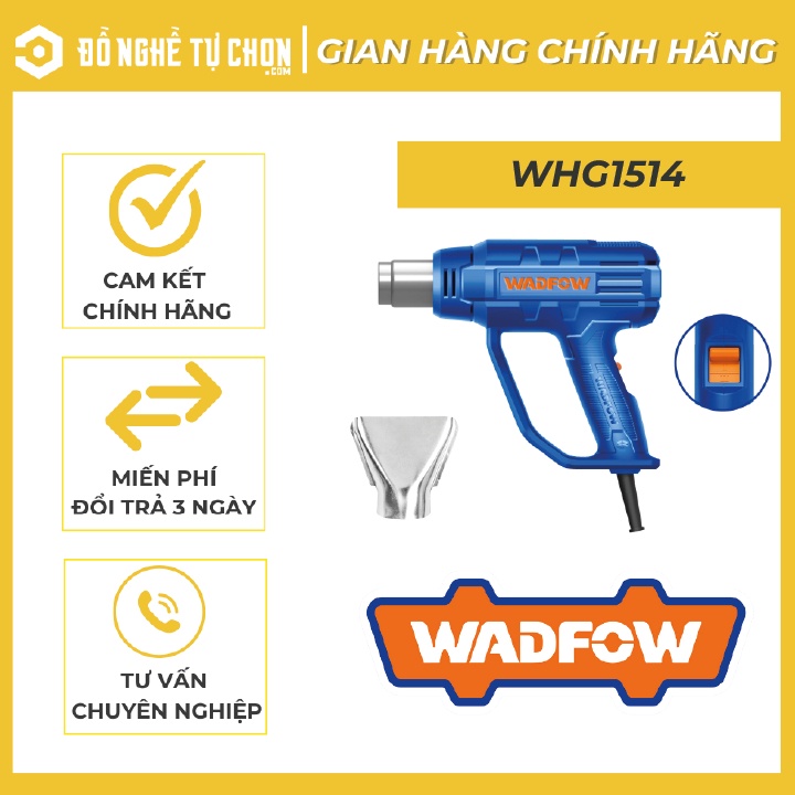 Máy thổi nhiệt 1800W WADFOW