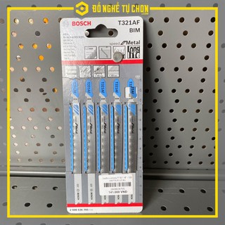 Lưỡi cưa lọng BOSCH T 321 AF - Sắt (bộ 5 lưỡi)