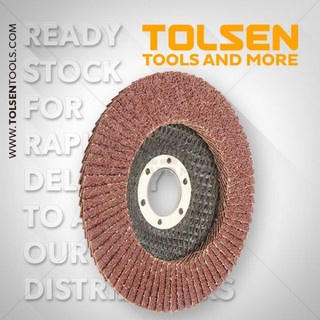 Giấy nhám xếp cho sắt và gỗ 125mm tolsen 77221+22+23+25