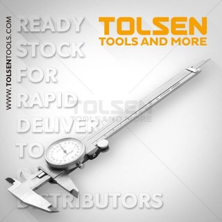 Thước kẹp đồng hồ tolsen 35050
