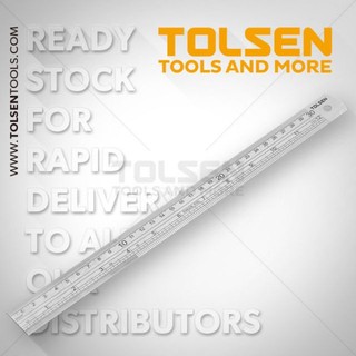 Thước lá 2 hệ đo 300mm tolsen 35026