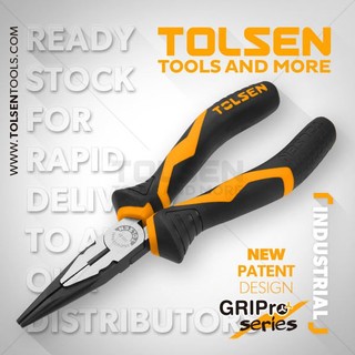 Kìm nhọn 6 in công nghiệp Tolsen 10021