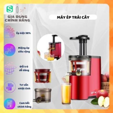Máy ép trái cây/ Máy ép chậm SAVTM JE07 Siêu bền, siêu tiện lợi - Bảo hành 1 đổi 1